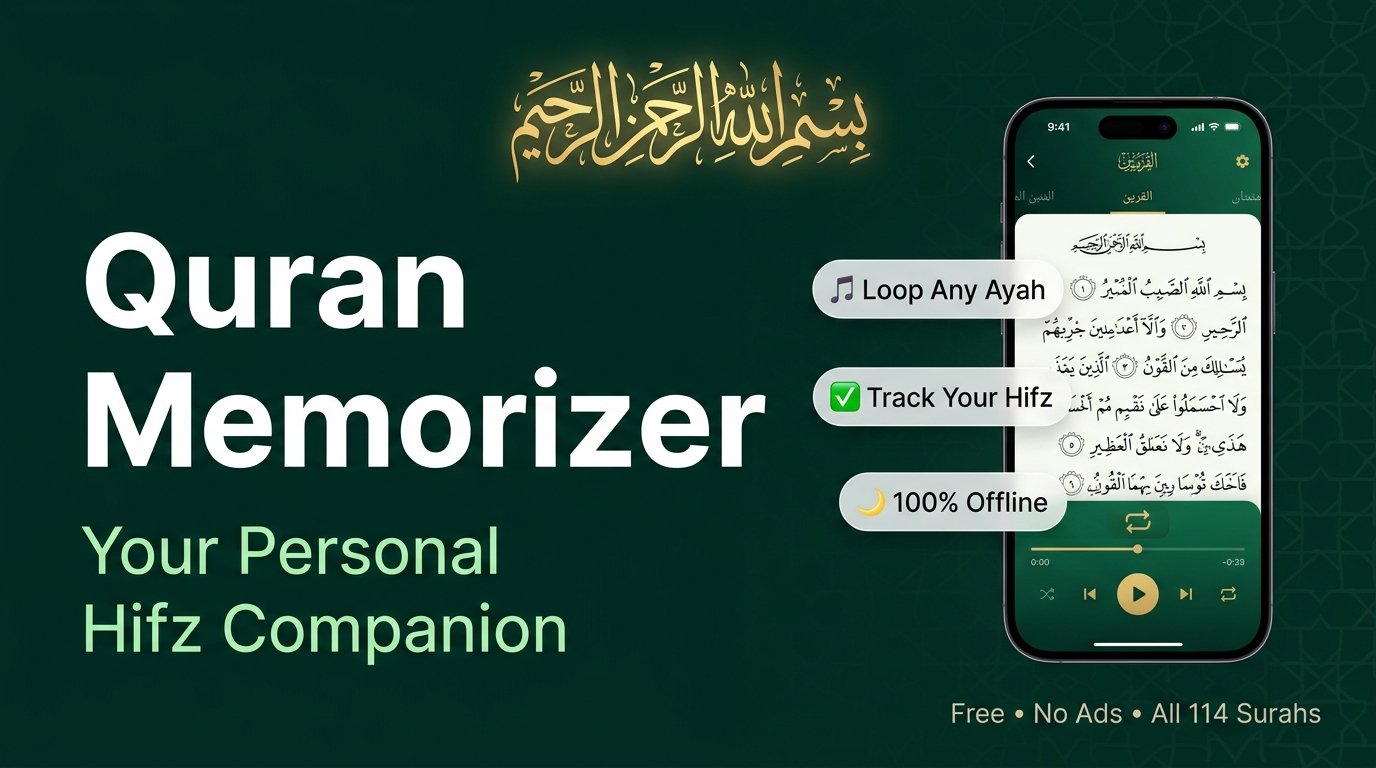 Quran Memorizer – Your Personal Hifz Companion